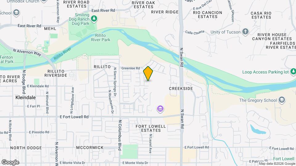 4478 E Kleindale Rd Map and Location Details