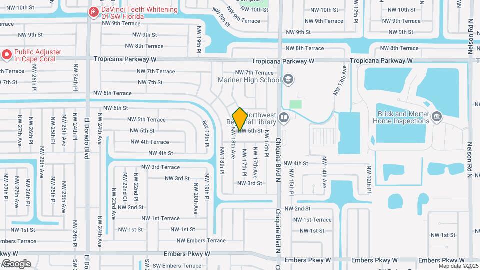 1722 NW 5th St Map and Location Details