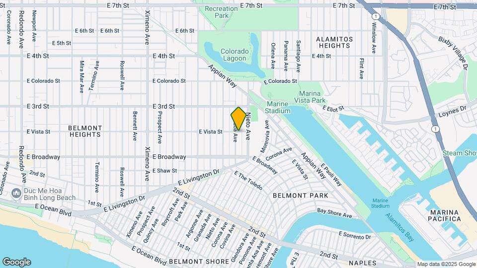 5100 E Vista St Map and Location Details