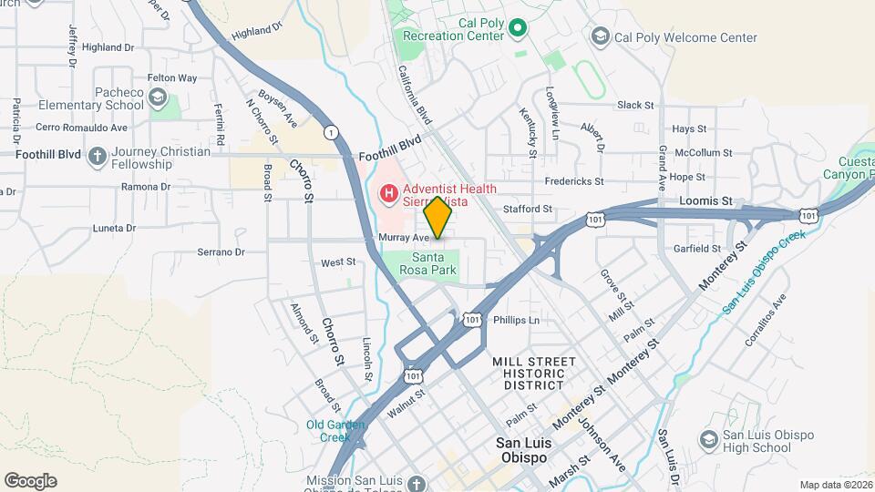 1165 Murray Ave Map and Location Details