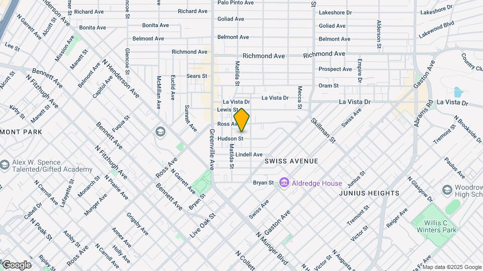 5803 Hudson St Map and Location Details