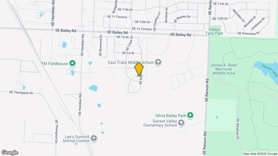 1516 SE Dalton Dr Mapa y Detalles de la Ubicación