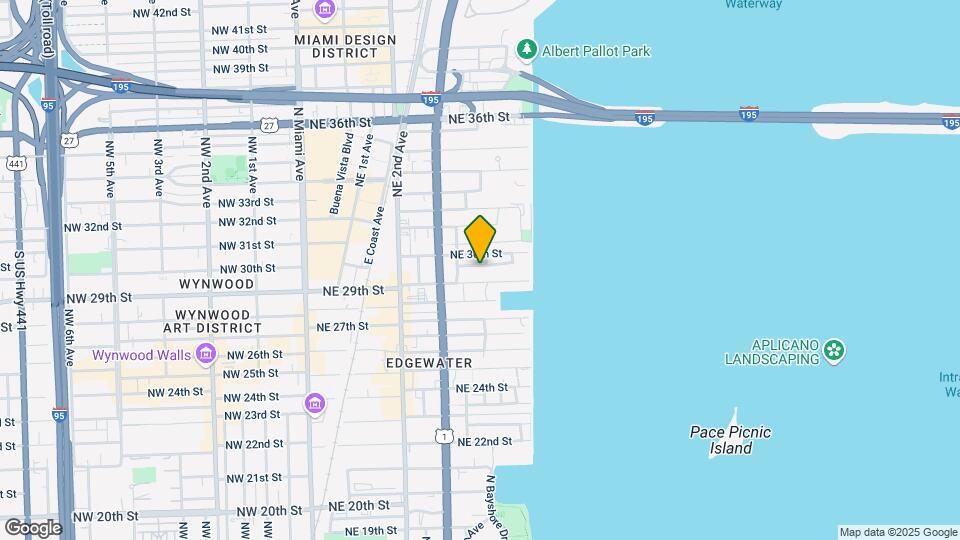 450 NE 29th Ter Map and Location Details