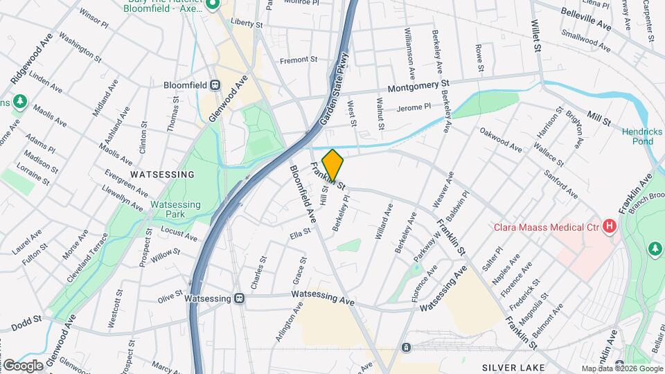 252 Franklin St Map and Location Details