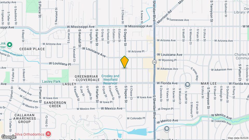 1405 S Depew St, Unit SI ID1604896P Mapa y Detalles de la Ubicación
