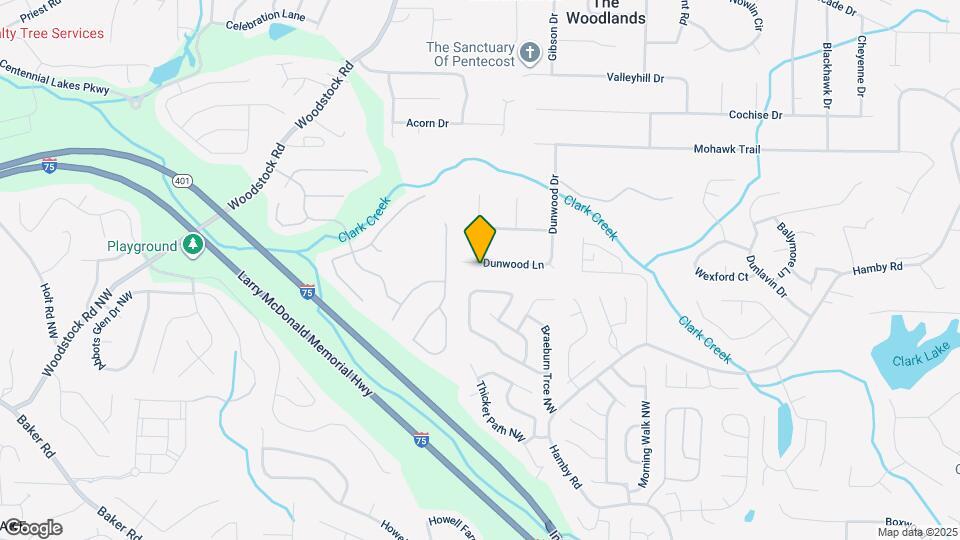 2811 Dunwood Ln Map and Location Details