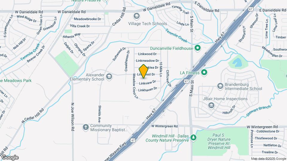 347 Linkview Dr Map and Location Details