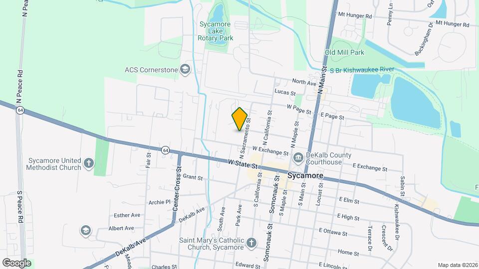 235 N Sacramento St Map and Location Details