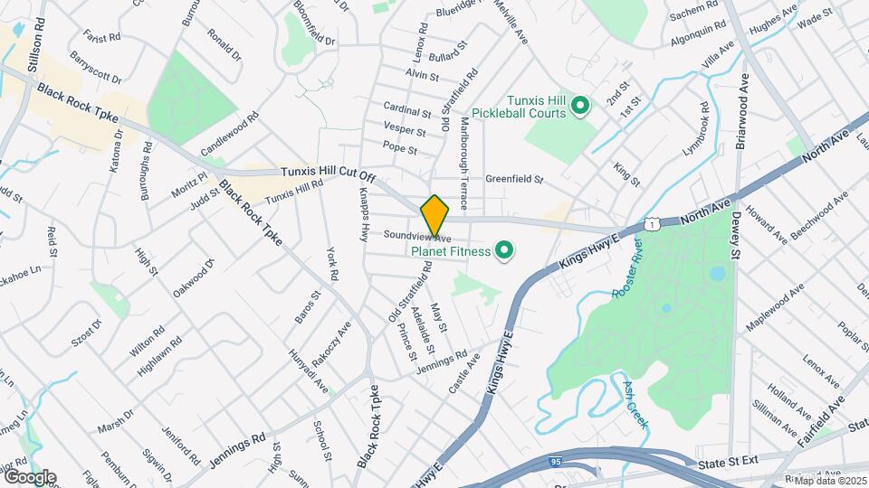 545 Old Stratfield Rd Map and Location Details