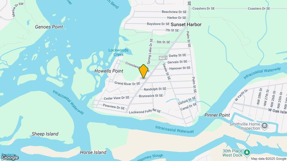 3825 Sunset Harbor Rd SE Map and Location Details