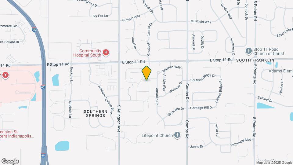 8044 Borland Dr Map and Location Details