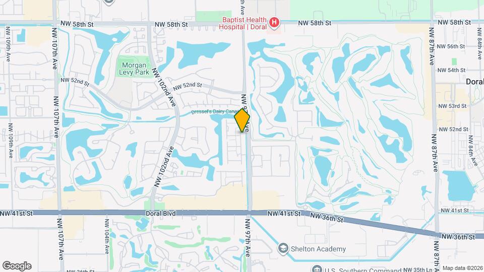 4765 NW 97th Ct Map and Location Details