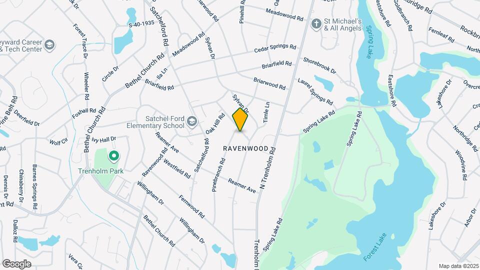 5906 Pine Valley Rd Map and Location Details