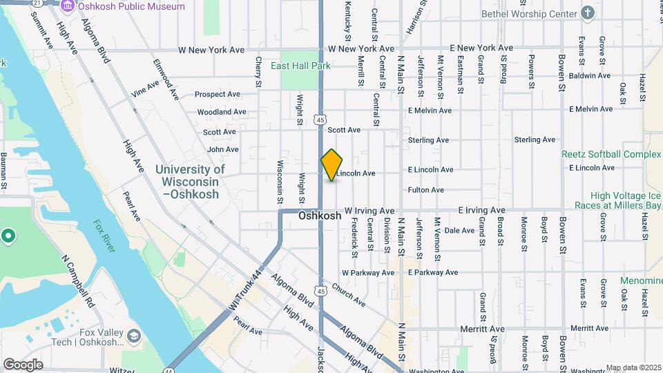 739 Franklin St, Unit 1 Map and Location Details