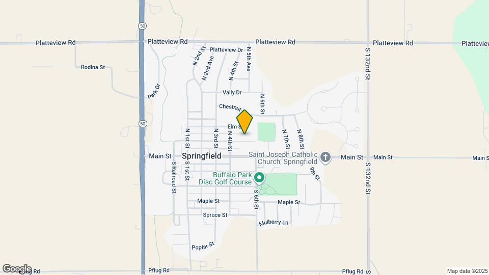 510 Cedar St Map and Location Details