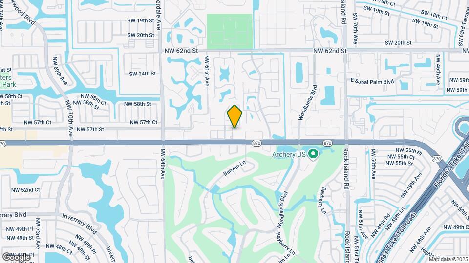 5636 NW 58th Ln Map and Location Details