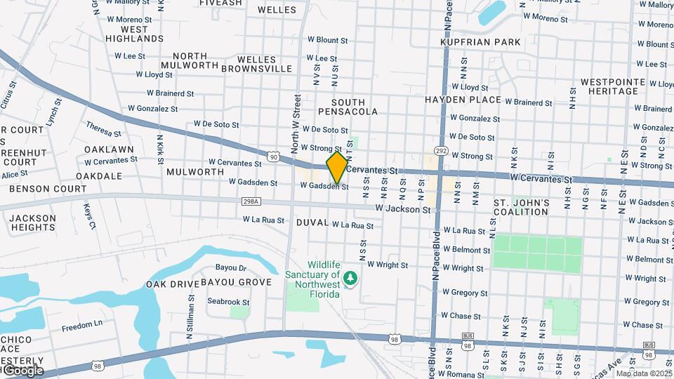 2609 W Gadsden St Map and Location Details