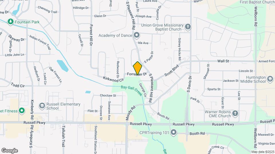 114 Forrester Dr Map and Location Details