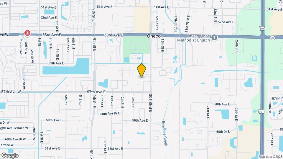 1323 56th Ave Dr E Map and Location Details