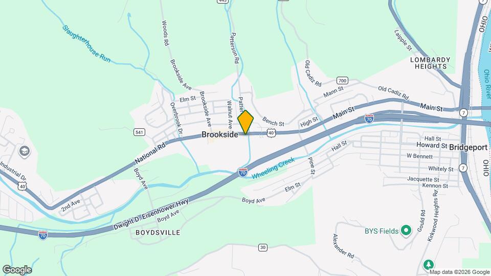 857 National Rd Map and Location Details