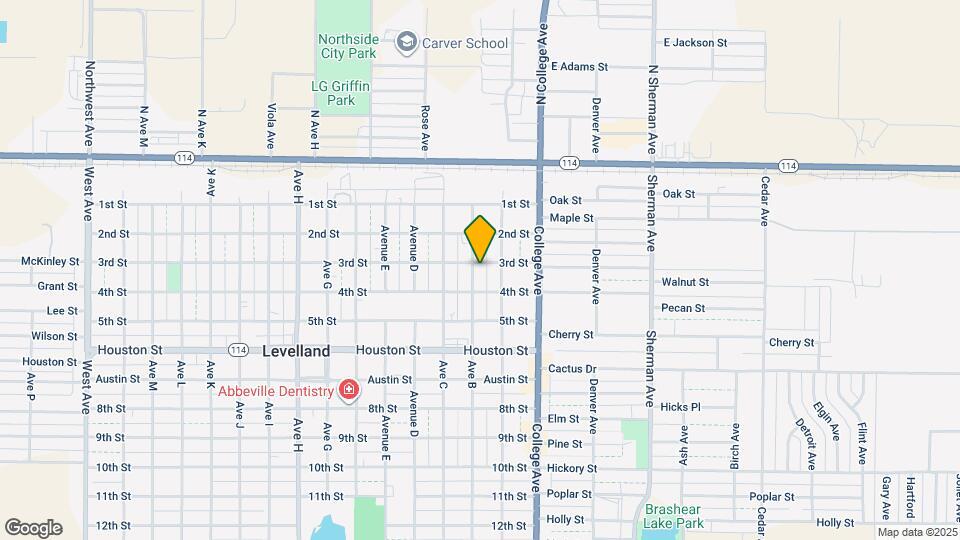 303 Ave B Map and Location Details