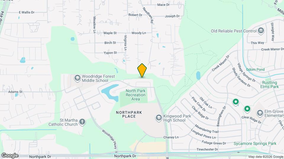 25235 Birchwood Springs Ave Map and Location Details
