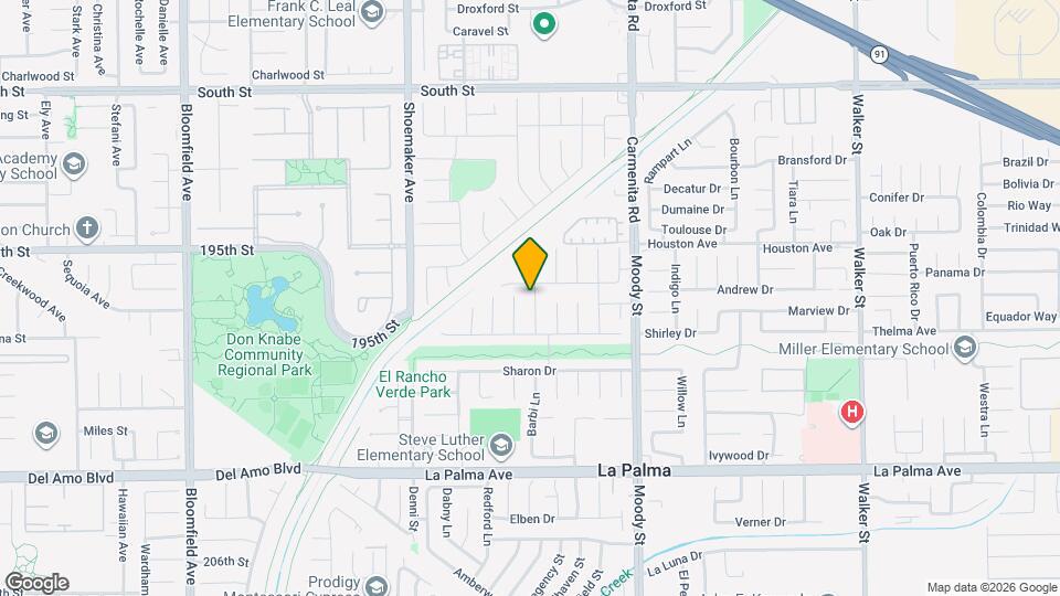 7611 Barbi Ln Map and Location Details