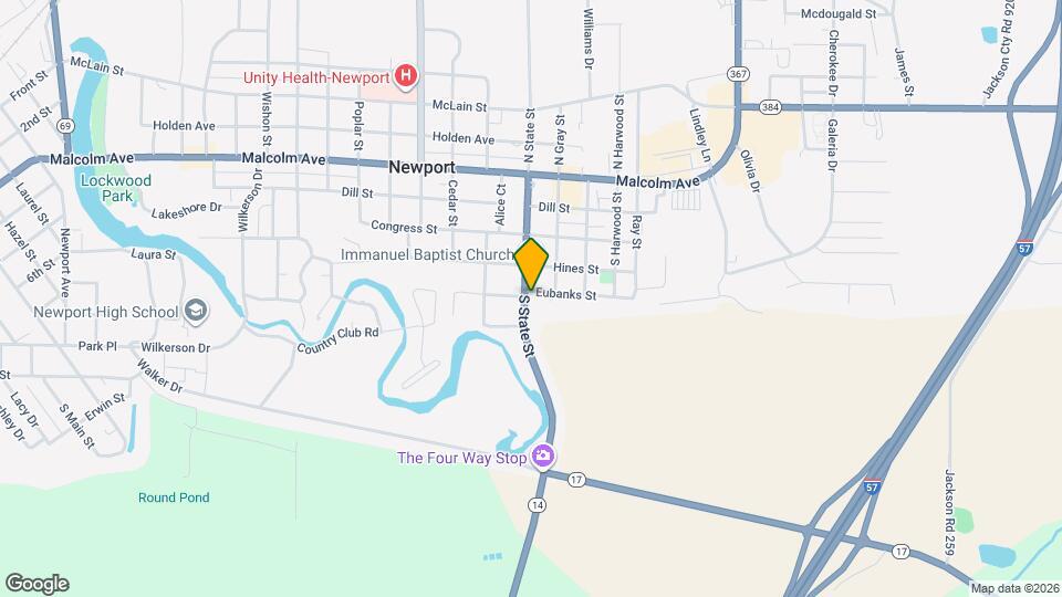 504 S State St Map and Location Details