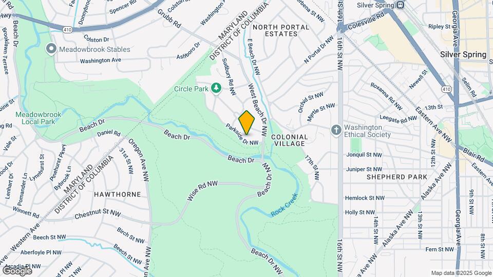 1817 Parkside Dr NW Mapa y Detalles de la Ubicación