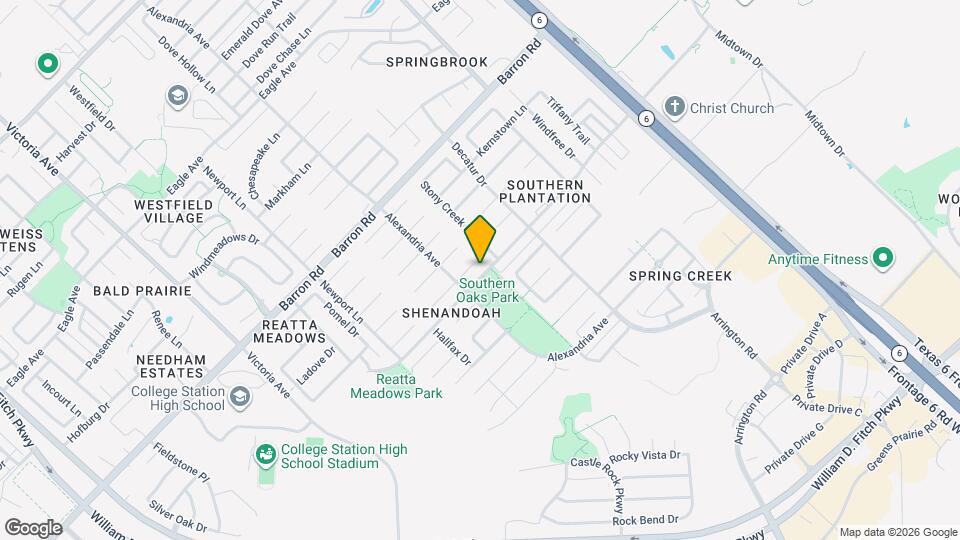 1308 Roanoke Ct Map and Location Details