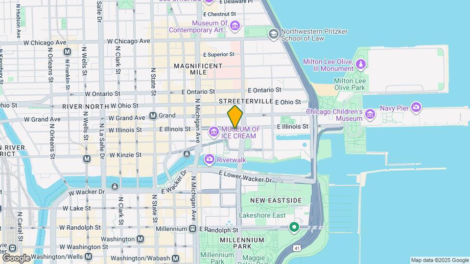 217 E Illinois St Map and Location Details