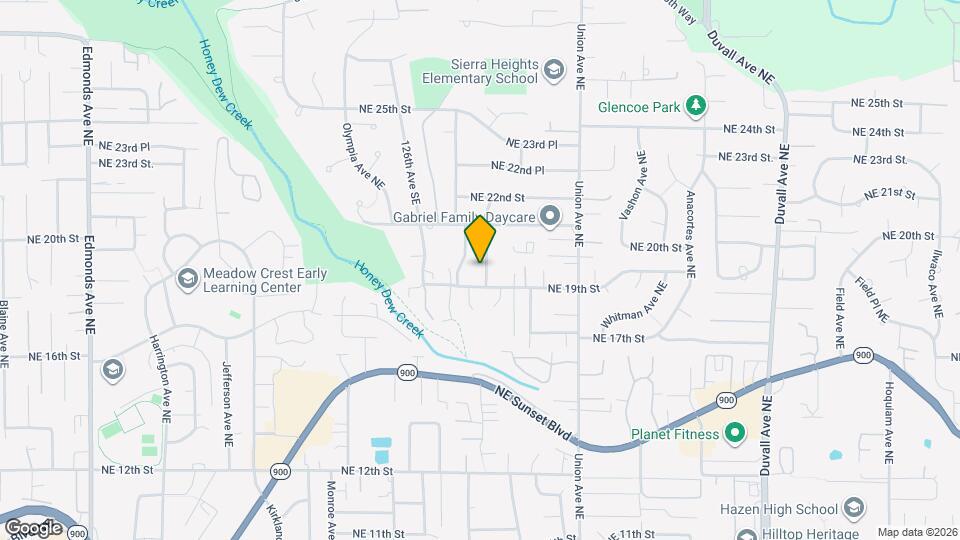 1909 Redmond Ave NE Map and Location Details