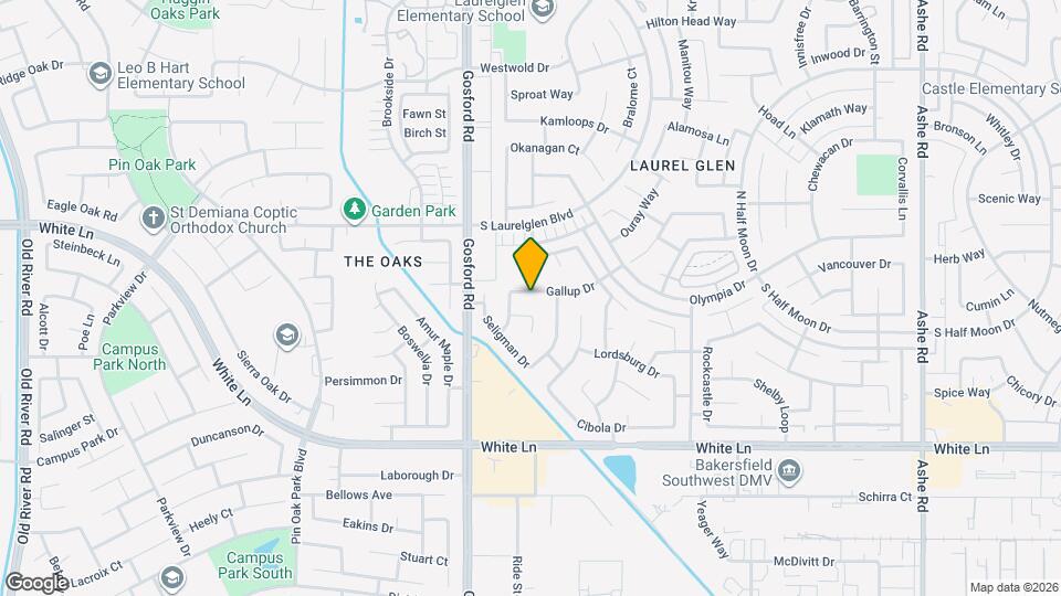 7901 Gallup Dr Map and Location Details