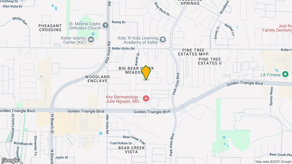 3925 Polar Brook Dr Map and Location Details