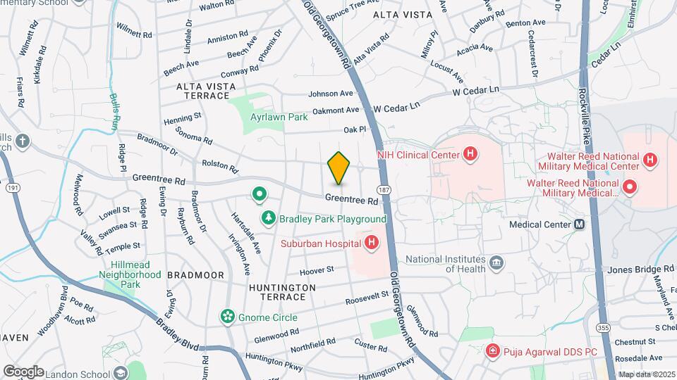 8904 Grant St Map and Location Details