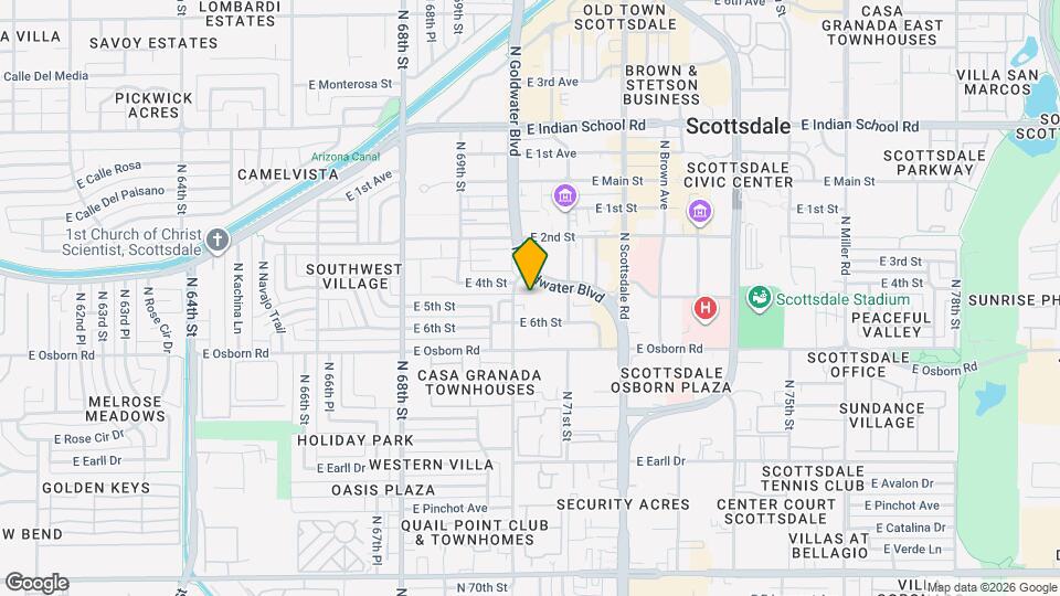 7023 E 4th St, Unit 102 Map and Location Details