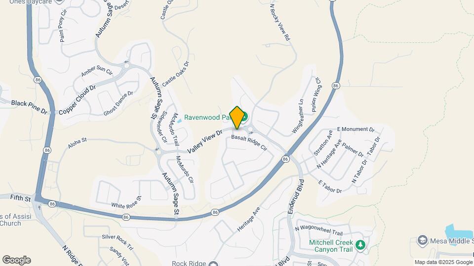 4831 Basalt Ridge Cir Map and Location Details