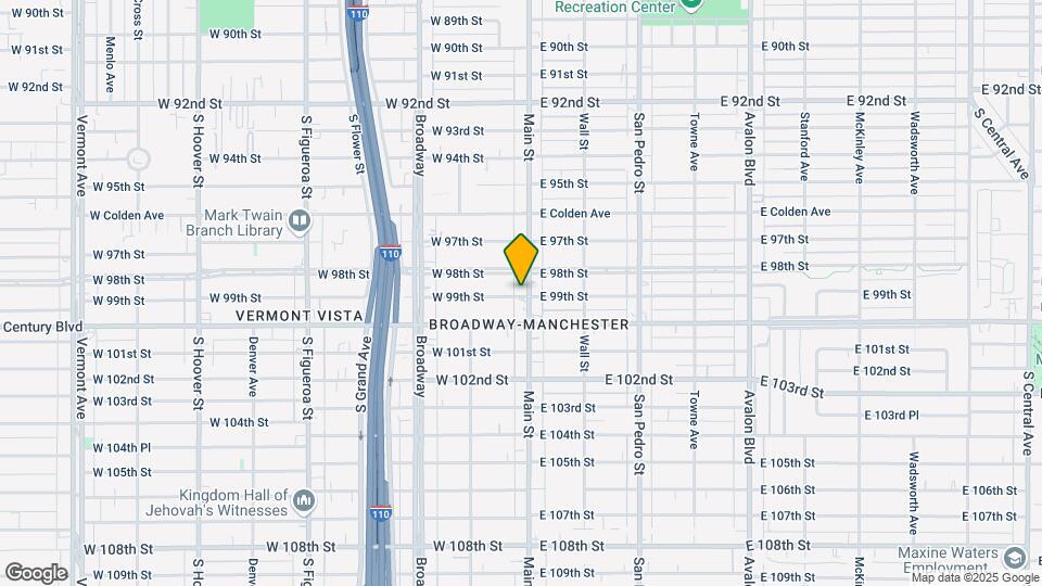 9823 S Main St Mapa y Detalles de la Ubicación