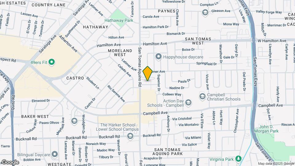 1465 Ontario Ln Mapa y Detalles de la Ubicación