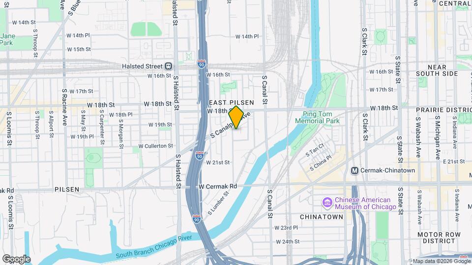 1921 S Jefferson St, Unit 2 Mapa y Detalles de la Ubicación