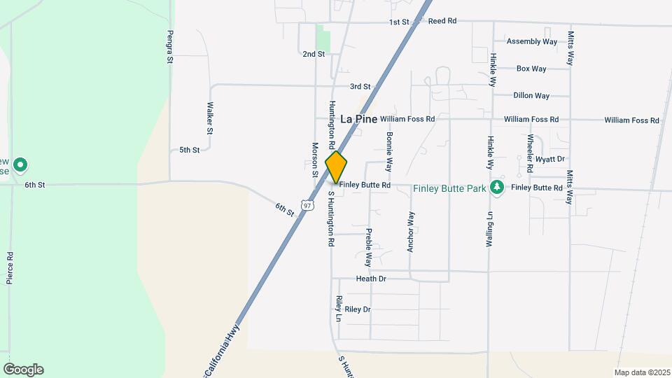 La Pine Mobile Home Park Mapa y Detalles de la Ubicación