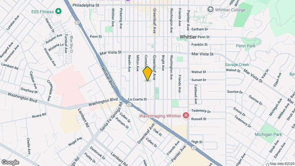 7760 Comstock Ave Mapa y Detalles de la Ubicación