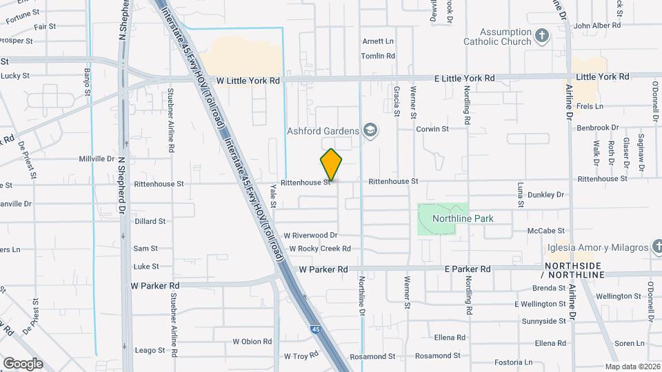 205 W Rittenhouse St Map and Location Details