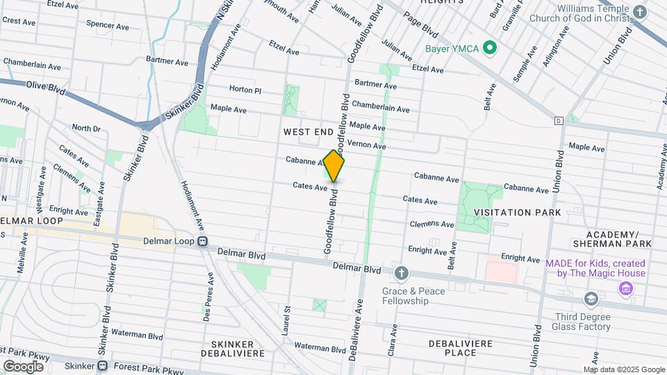 851 Goodfellow Blvd Map and Location Details