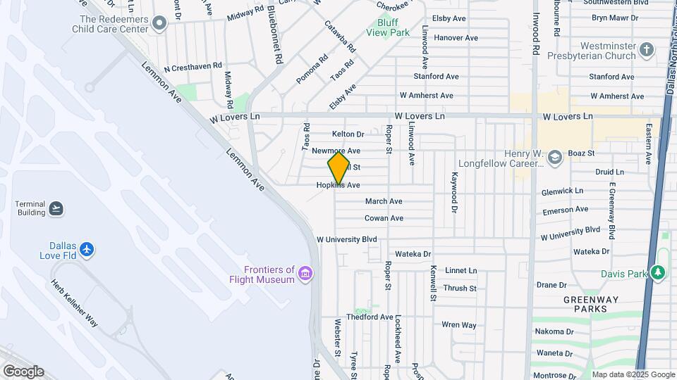 4500 Hopkins Ave Map and Location Details