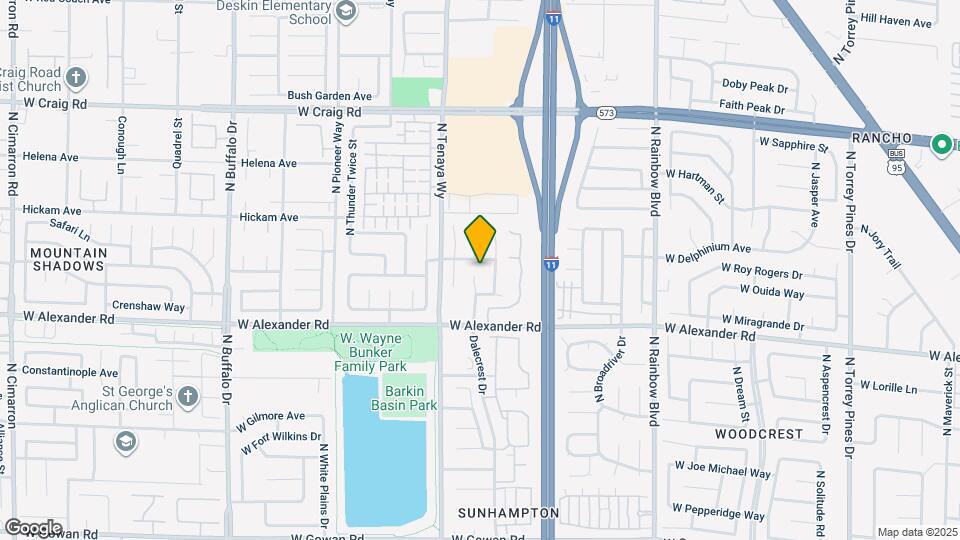 4060 N Elkridge Dr Map and Location Details