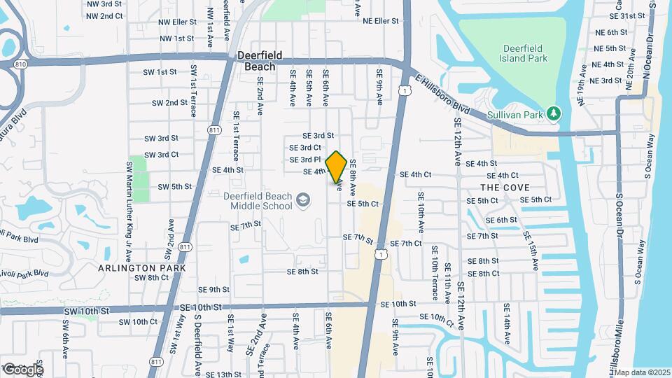 503 SE 7th Ave Map and Location Details