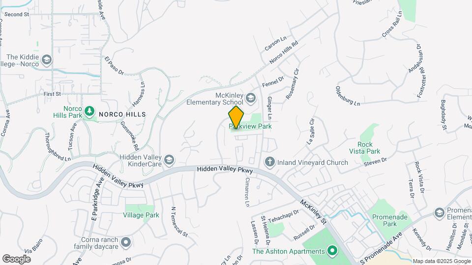 1965 Las Colinas Cir Map and Location Details