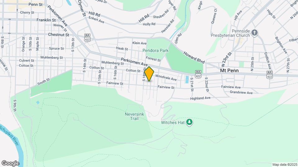 556 S 18 1/2 St Map and Location Details