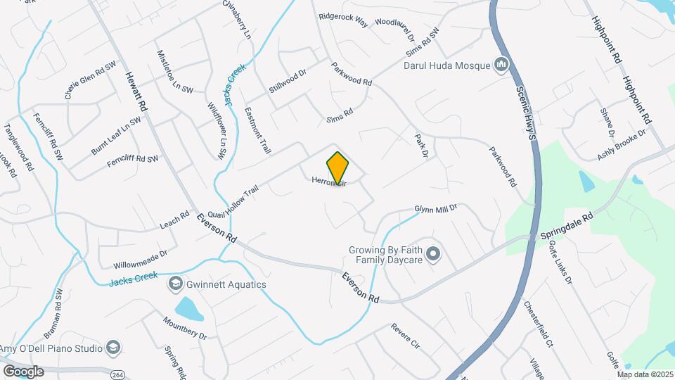 2821 Herron Cir Map and Location Details